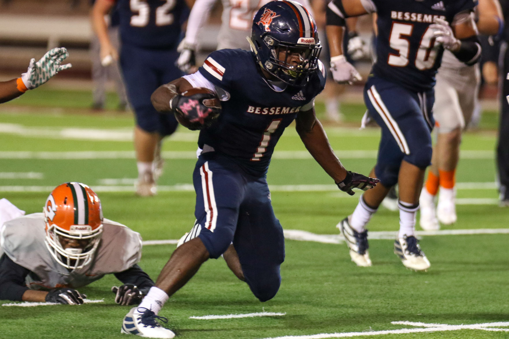 Glenwood School vs. Bessemer Academy AISA Class AAA high school football state champion